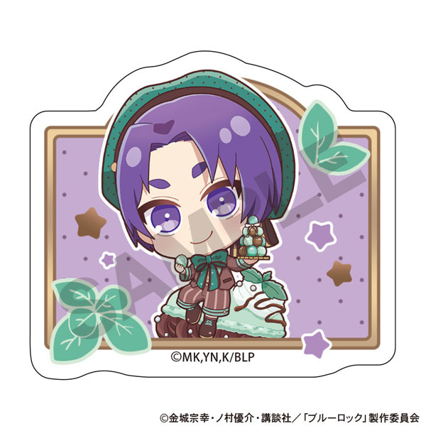 ブルーロック アクリルヘアクリップ 御影玲王 きゃらペコチョコミント[クラックス]《０２月予約》