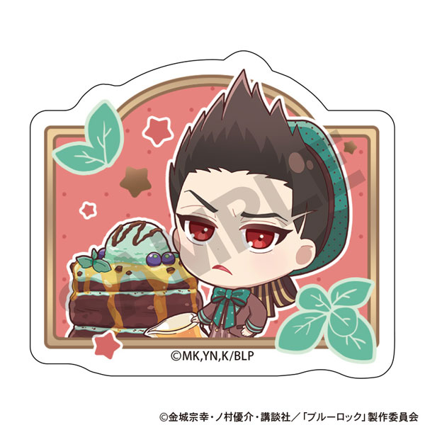 ブルーロック アクリルヘアクリップ 馬狼照英 きゃらペコチョコミント[クラックス]《０２月予約》