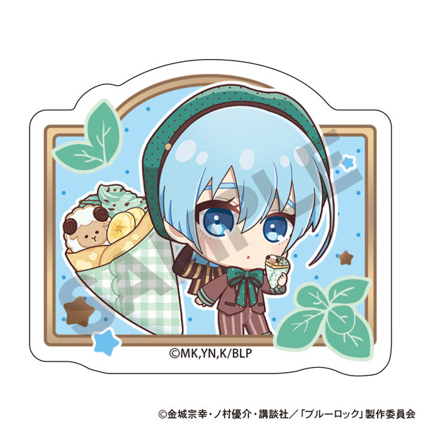 ブルーロック アクリルヘアクリップ 氷織羊 きゃらペコチョコミント[クラックス]《０２月予約》