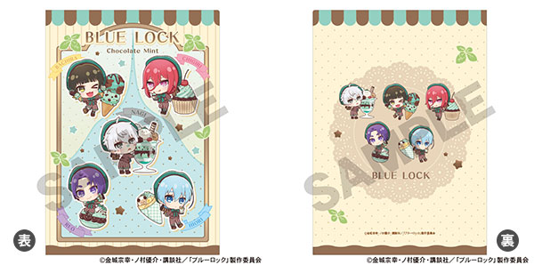 ブルーロック シングルクリアファイル イエロー きゃらペコチョコミント[クラックス]《０２月予約》