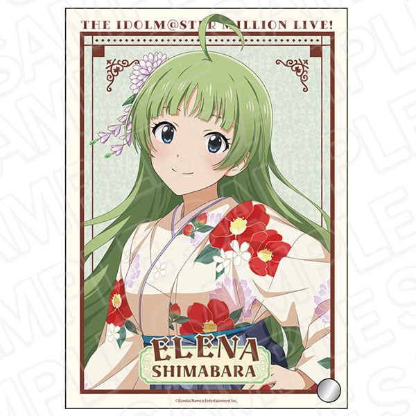 アイドルマスター ミリオンライブ！ ミニアクリルアート 島原エレナ