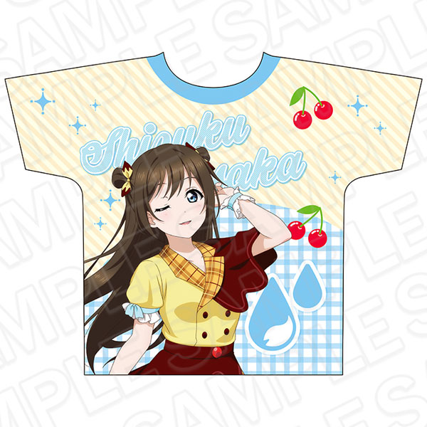 ラブライブ！虹ヶ咲学園スクールアイドル同好会 フルグラフィックTシャツ 桜坂しずく Cafe party ver.[コンテンツシード]《在庫切れ》