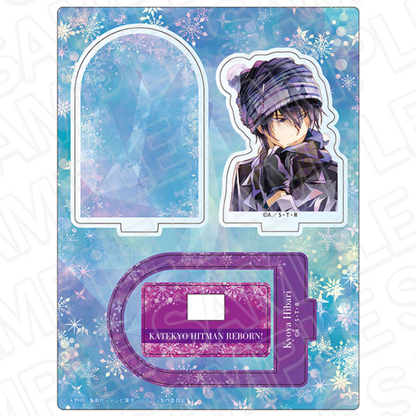 家庭教師ヒットマンREBORN! 雲雀恭弥 玉座 特大アクリルスタンド 冬服 TVアニメ『家庭教師ヒットマンREBORN!』 - 描き下ろしイラスト 雲雀 恭