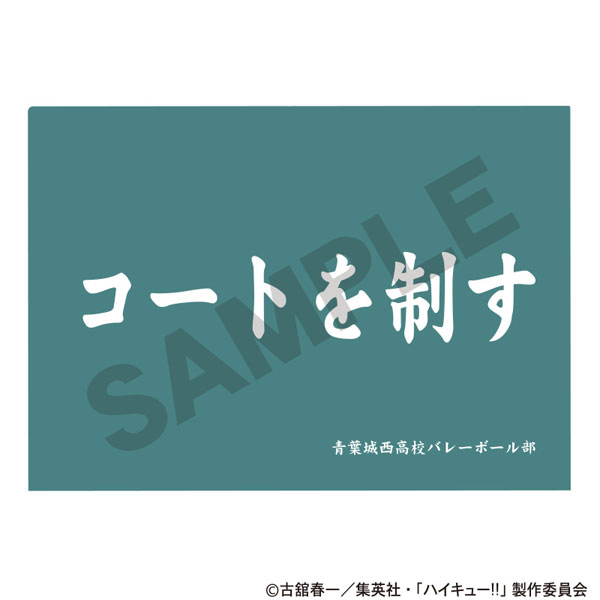 ハイキュー！！ シングルクリアファイル 青葉城西高校[クラックス]《発売済・在庫品》