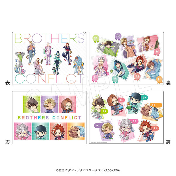 BROTHERS CONFLICT クリアファイルセット A[中外鉱業]《０３月予約》