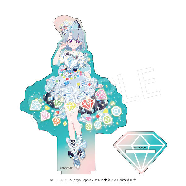 ひみつのアイプリ オーロラアクリルフィギュアスタンド 六堂える[中外