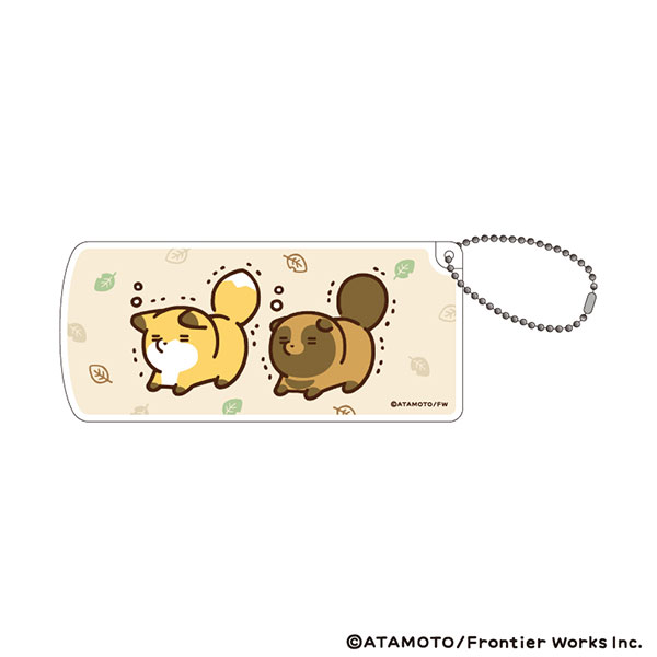 スライド式小物ケース「タヌキとキツネ」04/D(公式イラスト)[A3]《０２月予約》