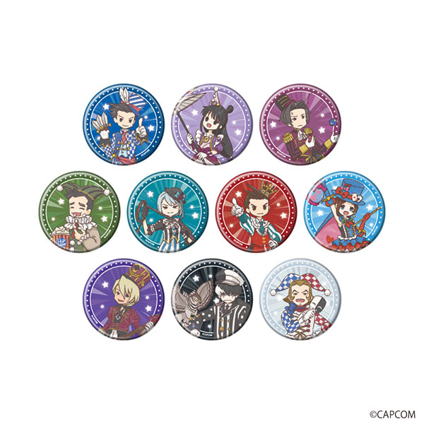 逆転裁判5 缶バッジ レア ゲーム 逆転裁判5 缶バッジ レア ゲーム