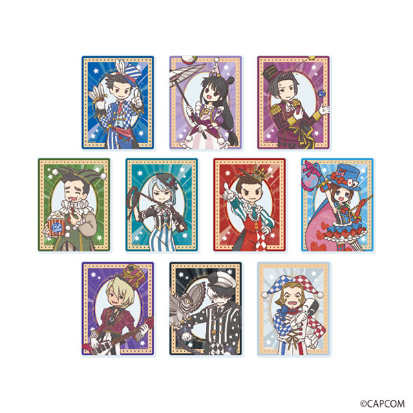 アクリルカード「逆転裁判」シリーズ02/サーカスver. グラフアート