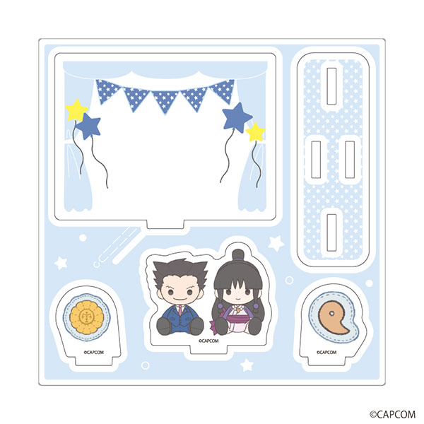 アクリルスタンドプレート「逆転裁判」シリーズ05/成歩堂龍一＆綾里真