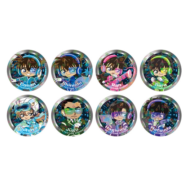 名探偵コナン SFコレクション トレーディングホログラム缶バッジ 8個入りBOX[ゼロジーアクト]《０３月予約》