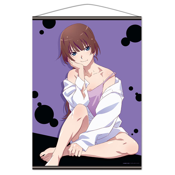 〈物語〉シリーズ B2タペストリー 戦場ヶ原ひたぎ シャツver.[アズメーカー]《発売済・在庫品》