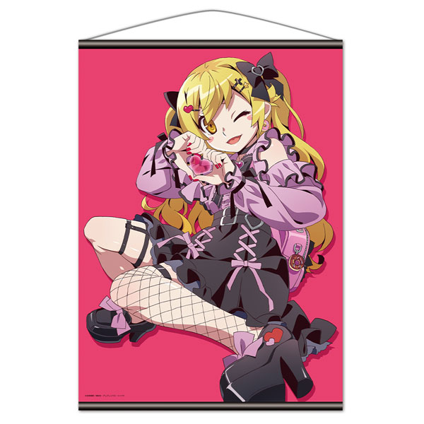 〈物語〉シリーズ B2タペストリー 忍野忍 ダークガーリーファッションver.[アズメーカー]《在庫切れ》