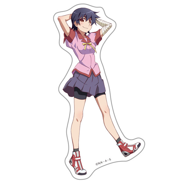 〈物語〉シリーズ ダイカットステッカー 神原駿河[アズメーカー]《発売済・在庫品》