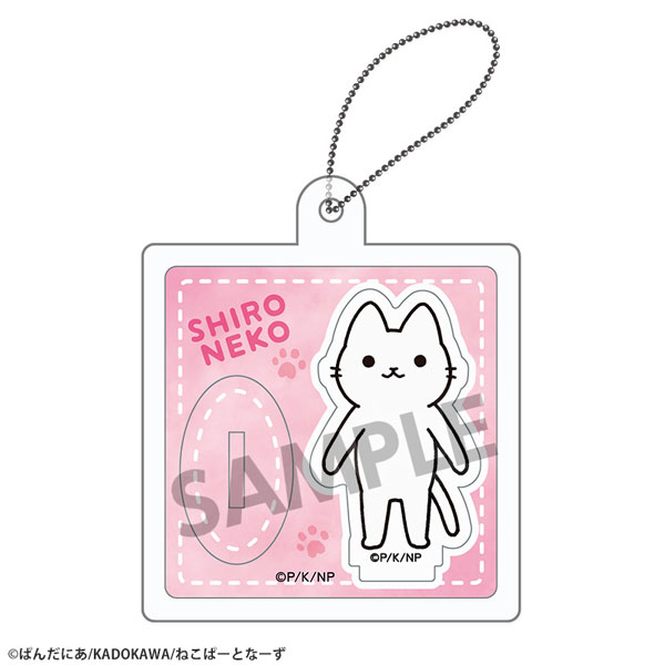 うごく！ねこむかしばなし ハコキーホルダー シロネコ[ホビーストック]《０２月予約》