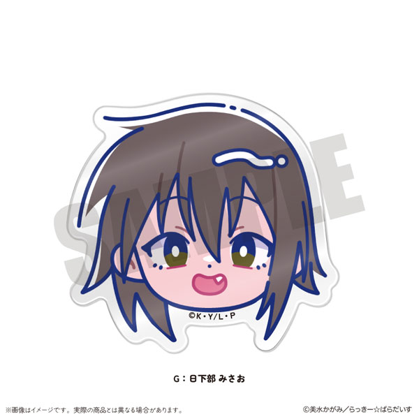 TVアニメ『らき☆すた』 にゅ～とろ お顔クリップ G 日下部みさお[MENEGI]《０２月予約》