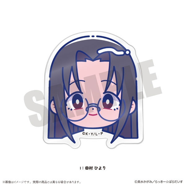 TVアニメ『らき☆すた』 にゅ～とろ お顔クリップ I 田村ひより[MENEGI]《０２月予約》