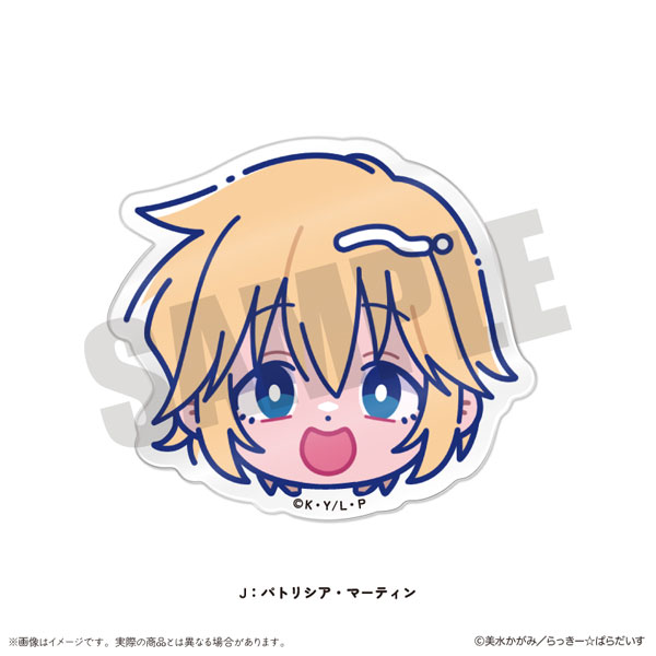 TVアニメ『らき☆すた』 にゅ～とろ お顔クリップ J パトリシア・マーティン[MENEGI]《０２月予約》