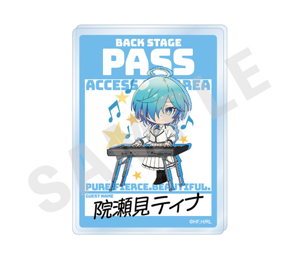 「ロックは淑女の嗜みでして」 お名前バッジ(院瀬見ティナ)[coly]《０２月予約》