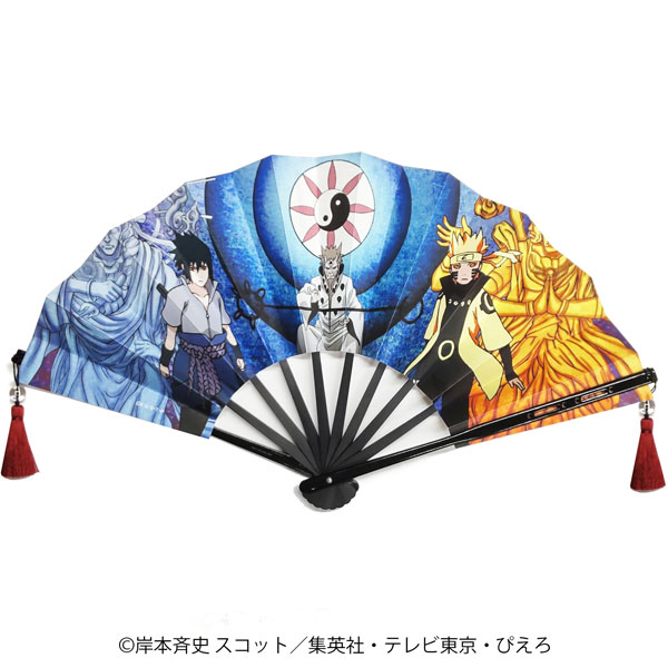 NARUTO-ナルト- 疾風伝 飾り扇子-京都製- 二つの魂[舞扇堂]《発売済・在庫品》