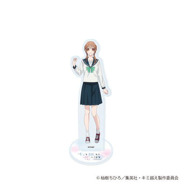 キミと越えて恋になる　アクリルスタンド　万理　繋　メディコス アクリルジオラマ アクリルスタンド「TVアニメ『キミと越えて恋になる』」01/朝霞万理
