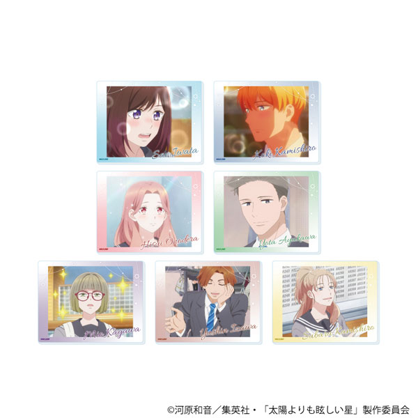 アクリルカード「TVアニメ『太陽よりも眩しい星』」01/場面写イラスト 7個入りBOX[A3]《０２月予約》