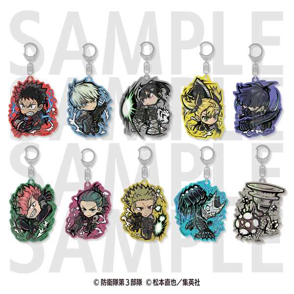 アニメ『怪獣8号』イートゥーントレーディングアクリルキーホルダー(第一弾) 10個入りBOX[イーディス]《０３月予約》