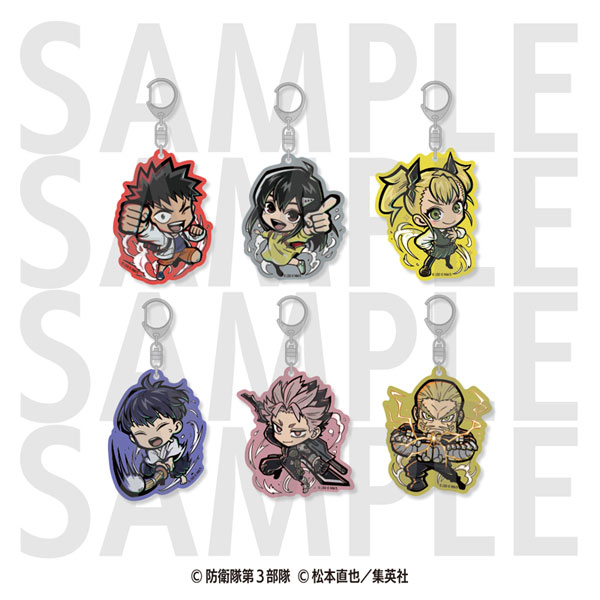 アニメ『怪獣8号』イートゥーントレーディングアクリルキーホルダー(第二弾) 6個入りBOX[イーディス]《０３月予約》