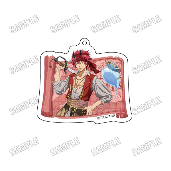 「転生したらスライムだった件」 描き下ろしアクリルキーホルダー パイレーツver. (3)ベニマル[メディコス・エンタテインメント]《０３月予約》