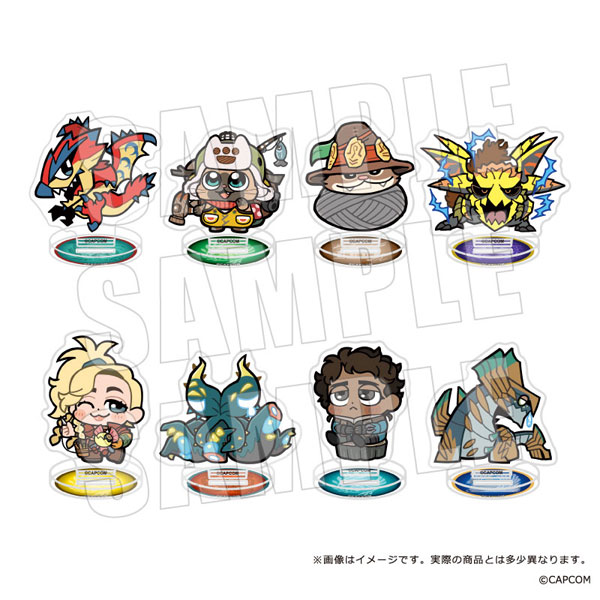 モンスターハンターワイルズ×ぶくぶ ちいさめアクリルスタンドVol.2　8個入りBOX[empty]《０３月予約》