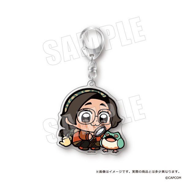 モンスターハンターワイルズ×ぶくぶ おおきめアクリルキーホルダー 03.アルマ[empty]《発売済・在庫品》