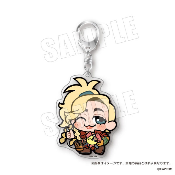 モンスターハンターワイルズ×ぶくぶ おおきめアクリルキーホルダー 04.ジェマ[empty]《発売済・在庫品》