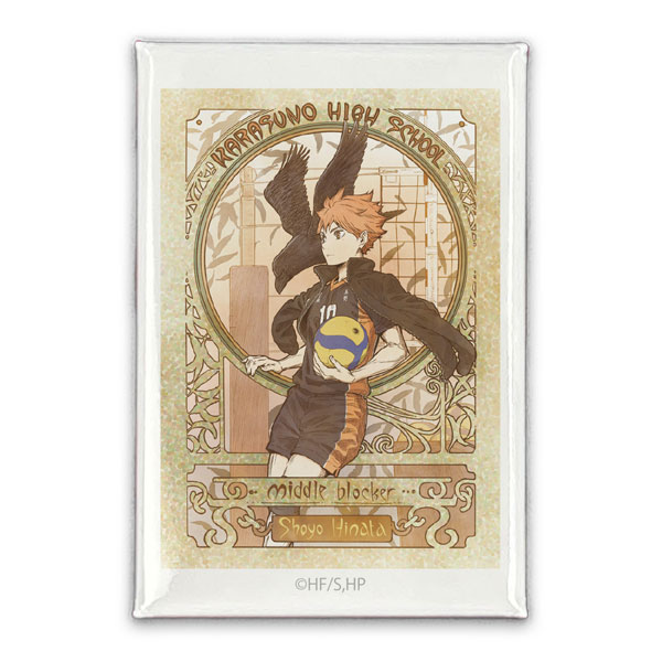 ハイキュー！！ スクエア缶バッジ 飛翔Ver. | j-hobby Collection