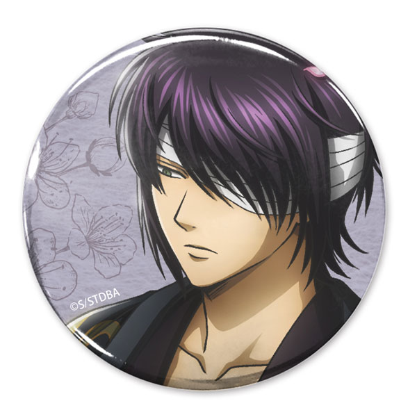 銀魂 描き下ろし 高杉晋助 65mm缶バッジ 小窓から覗く景色Ver.[コスパ