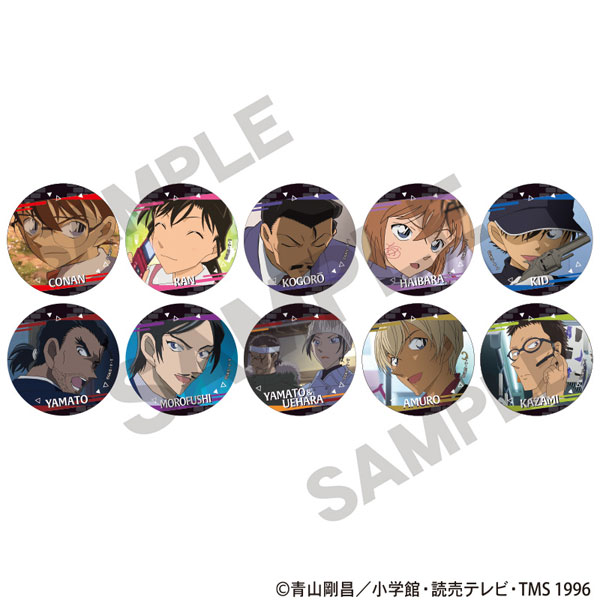 名探偵コナン トレーディング缶バッジ vol.10　10個入りBOX[クラックス]《０２月予約》