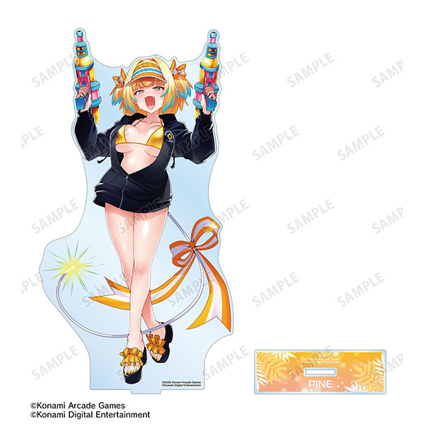 ボンバーガール レインボー 描き下ろし パイン 水着ver. 特大アクリルスタンド[アルマビアンカ]《０３月予約》