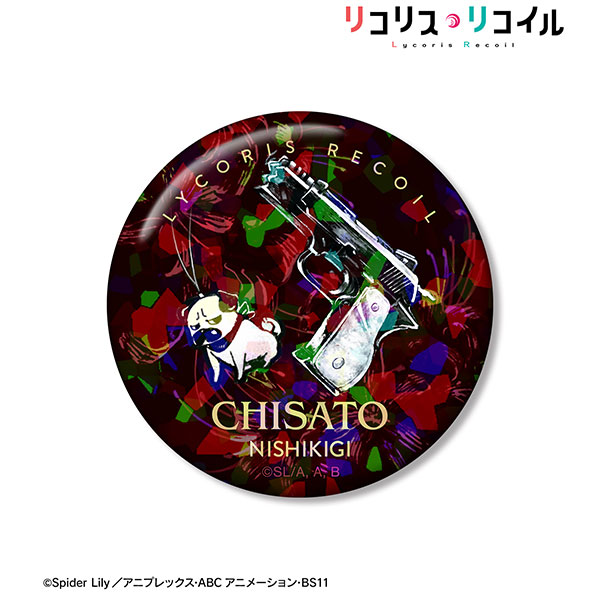 TVアニメ「リコリス・リコイル」 錦木千束モチーフ A：code ホログラム缶バッジ[アルマビアンカ]《０４月予約》