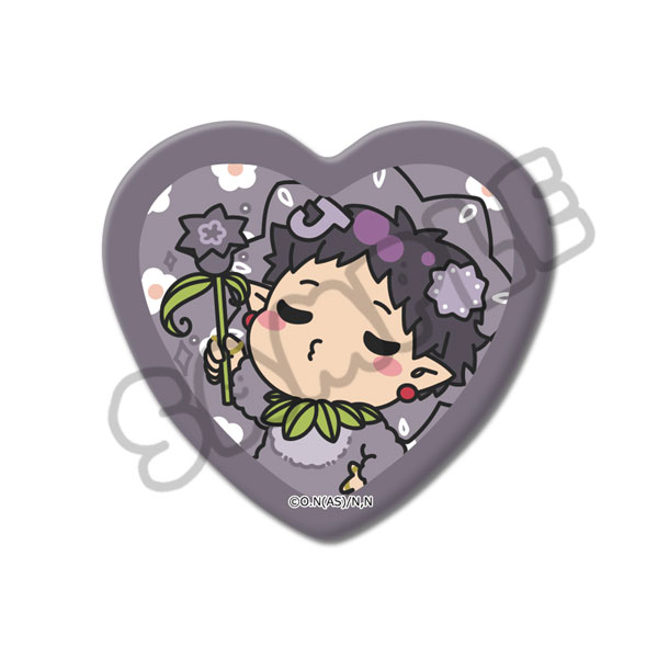 アニメ『魔入りました！入間くん』 第2弾 ハート型缶バッジ M-SE