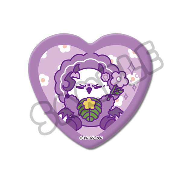 アニメ『魔入りました！入間くん』 第2弾 ハート型缶バッジ M-SH