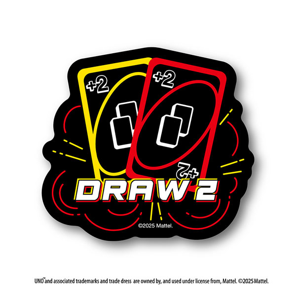 UNO ダイカットステッカーミニ DRAW2[エンスカイ]《０３月予約》