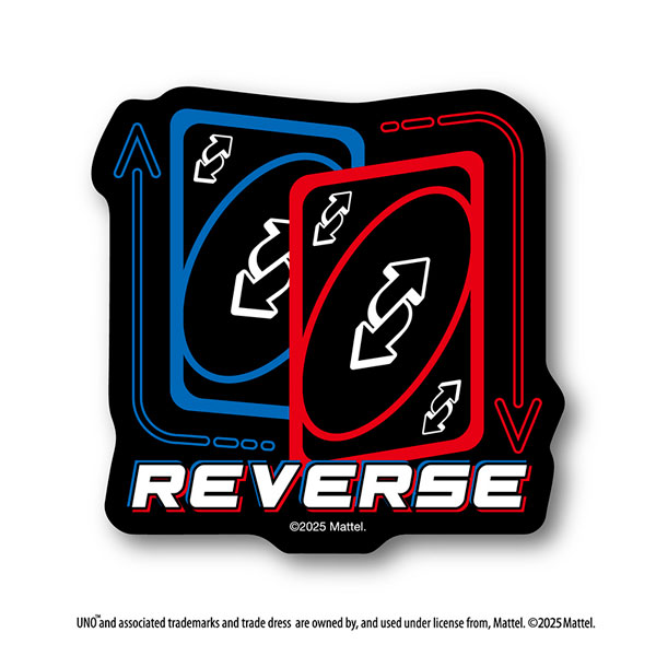 UNO ダイカットステッカーミニ REVERSE[エンスカイ]《０３月予約》