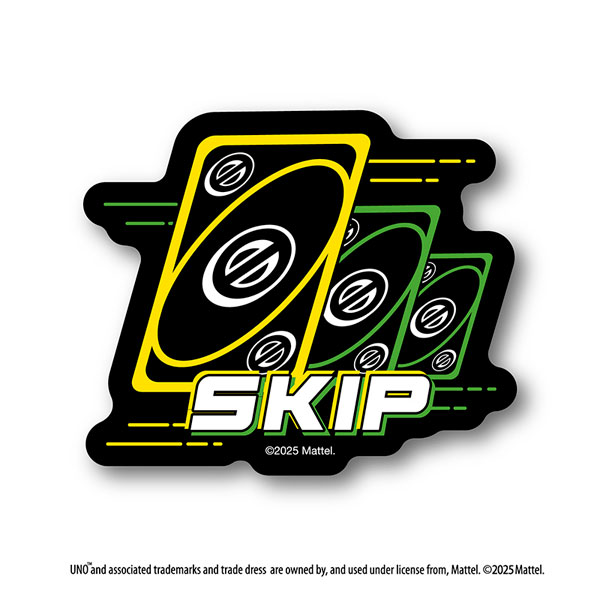 UNO ダイカットステッカーミニ SKIP[エンスカイ]《０３月予約》