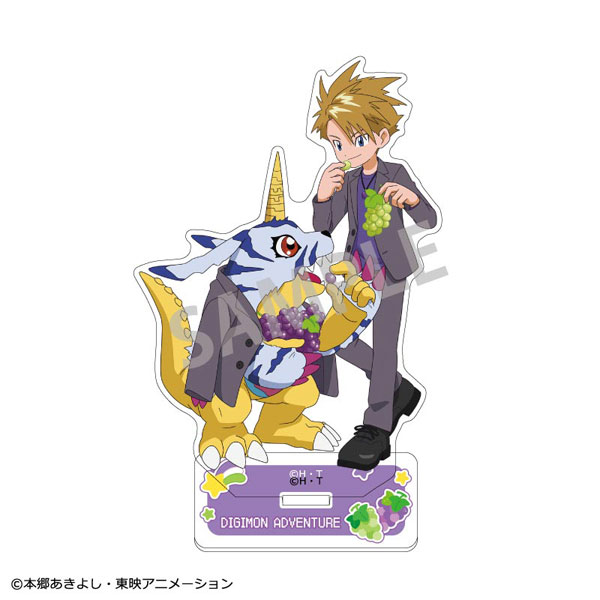 デジモンアドベンチャー アクリルスタンド(ペア) 石田ヤマト＆ガブモン
