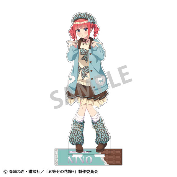 五等分の花嫁* ビッグアクリルスタンド 中野二乃 チョコミントGAL[カミオジャパン]《０２月予約》