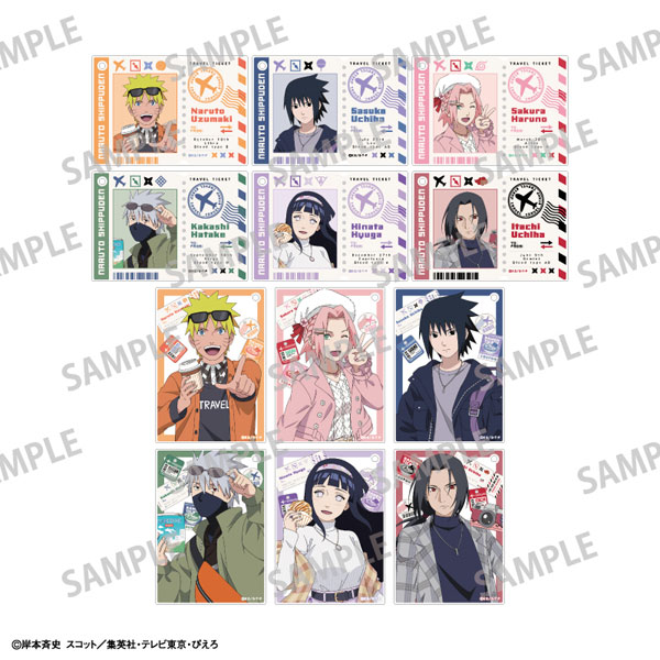 NARUTO-ナルト- 疾風伝 トレーディングアクリルプレート ぶらっと旅の