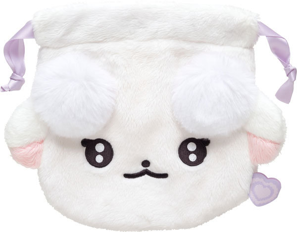 CA79001 ちあちあラムズ ぬいぐるみ巾着 らむぅ
