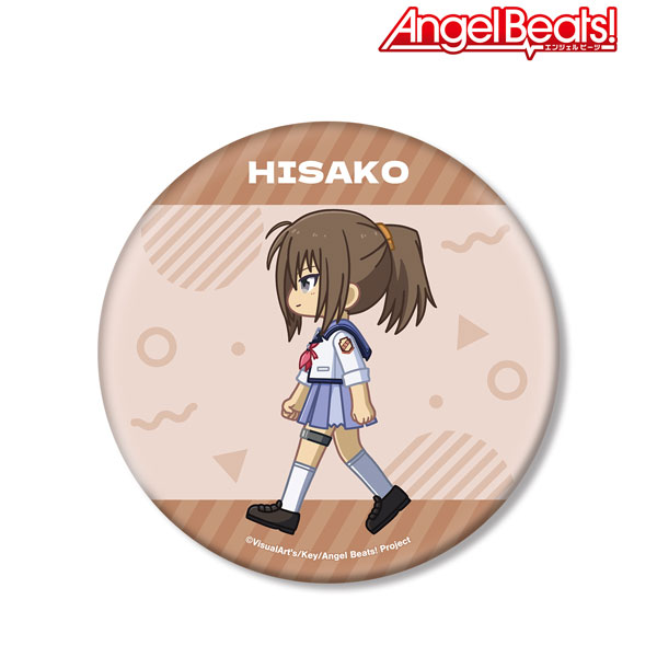 Angel Beats！ ひさ子 ちびとこ BIG缶バッジ[アルマビアンカ]《０３月予約》