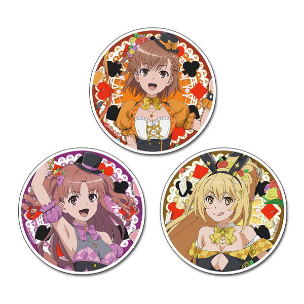 とある科学の超電磁砲T 描き下ろしスマホステッカーセット マジシャンver.[シーズナルプランツ]《発売済・在庫品》