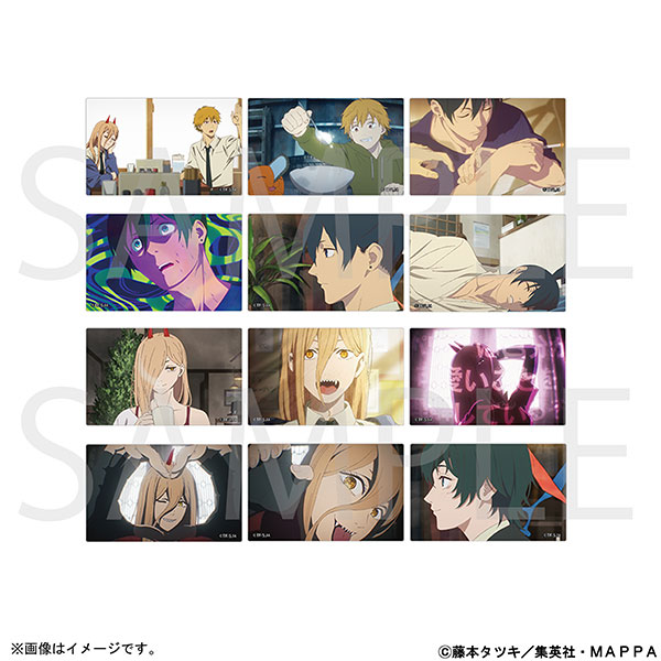 チェンソーマン クリアステッカーセレクション 12個入りBOX[ムービック]《０３月予約》