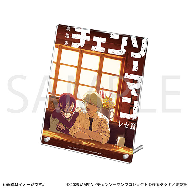 劇場版『チェンソーマン レゼ篇』 アクリルパネル ティザービジュアル 二道[ムービック]《０３月予約》